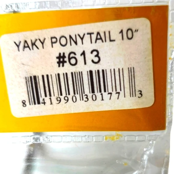*H25480 NWT Yellowtail Yaky Blond Wavely Ponytail - Picture 4 of 8